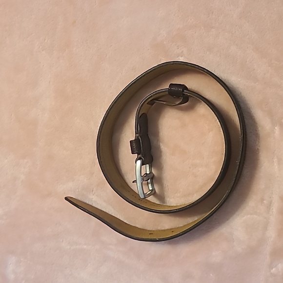 Banana Republic Genuine Leather Belt Size 30 Made in Italy - Picture 4 of 11